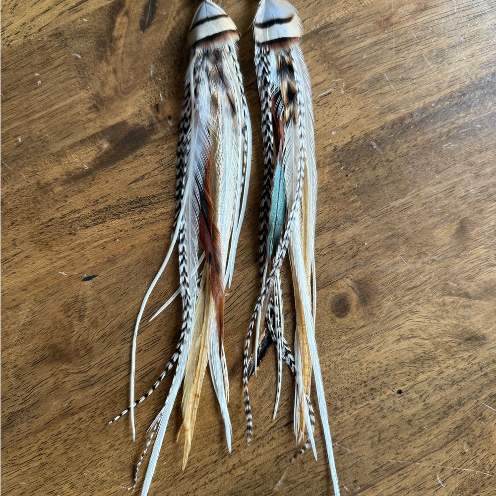 Bohemian Feather Earrings